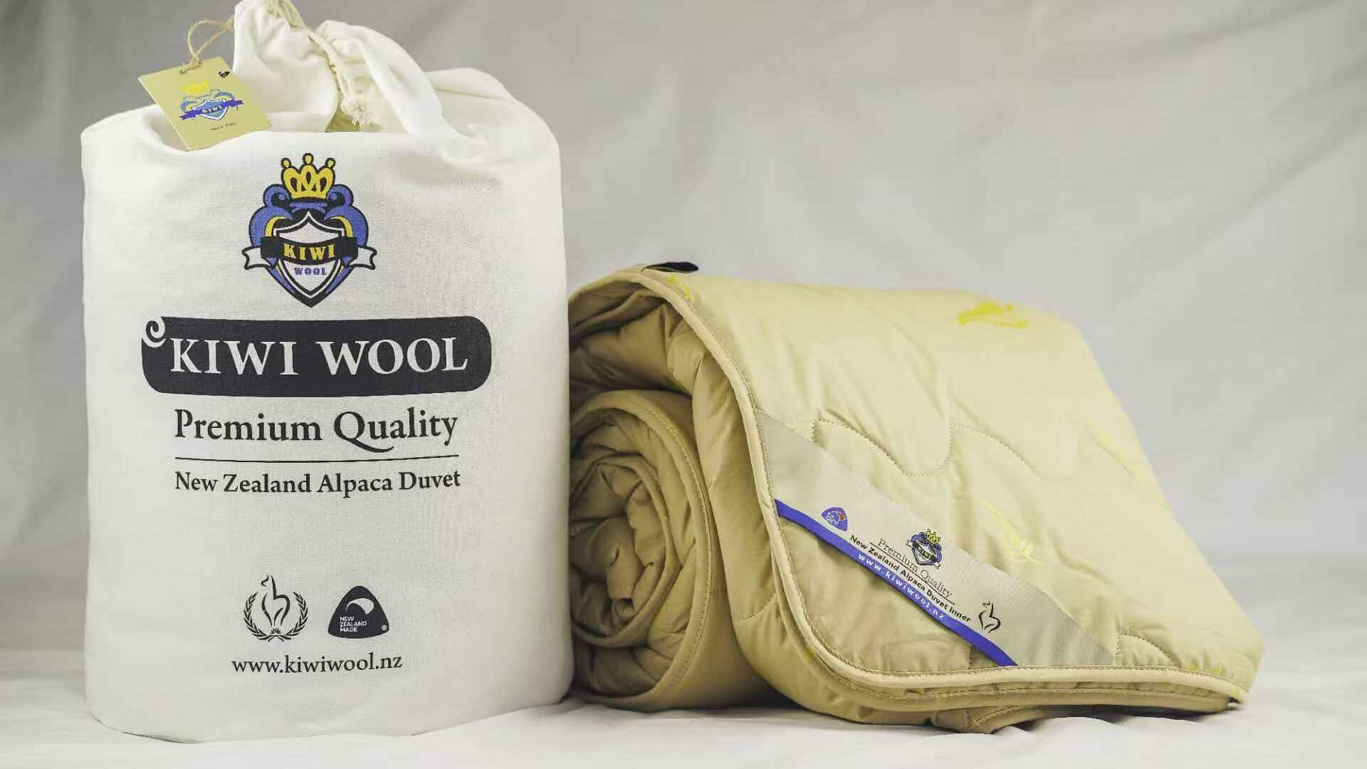 100% NZ Alpaca Duvet Inner – 450GSM Natural Brown