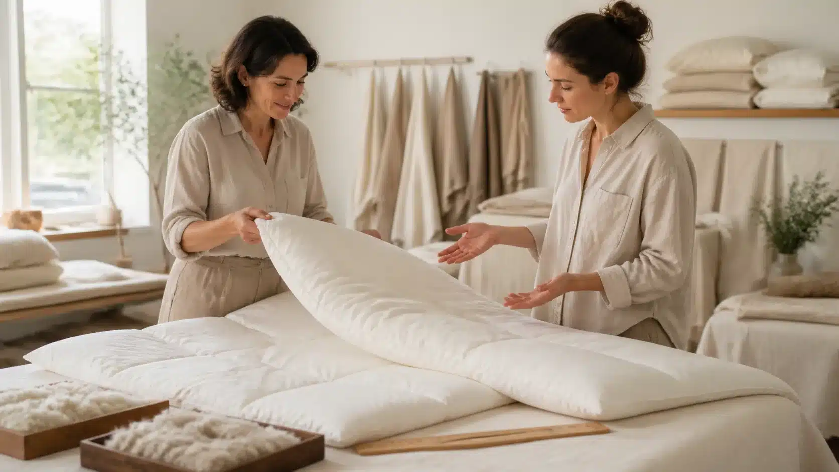 Balancing Warmth and Weight in a Premium Wool Duvet Inner