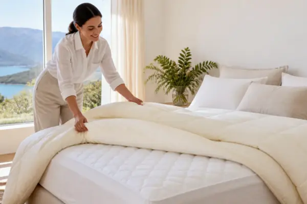 How to Layer a Wool Duvet and Mattress Protector for Hot Sleepers in NZ